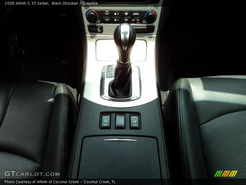 Black Obsidian / Graphite 2008 Infiniti G 35 Sedan