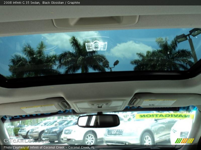 Black Obsidian / Graphite 2008 Infiniti G 35 Sedan