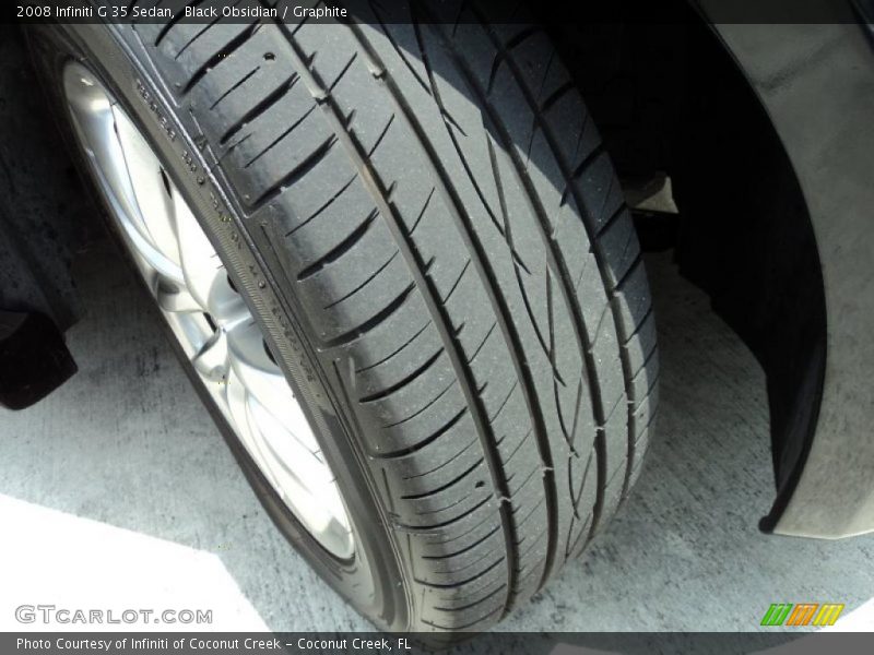 Black Obsidian / Graphite 2008 Infiniti G 35 Sedan