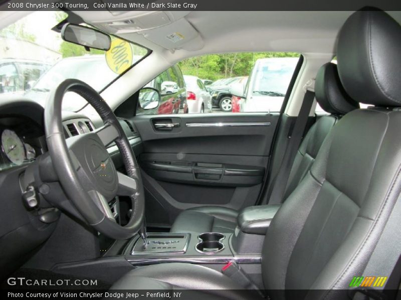 Cool Vanilla White / Dark Slate Gray 2008 Chrysler 300 Touring