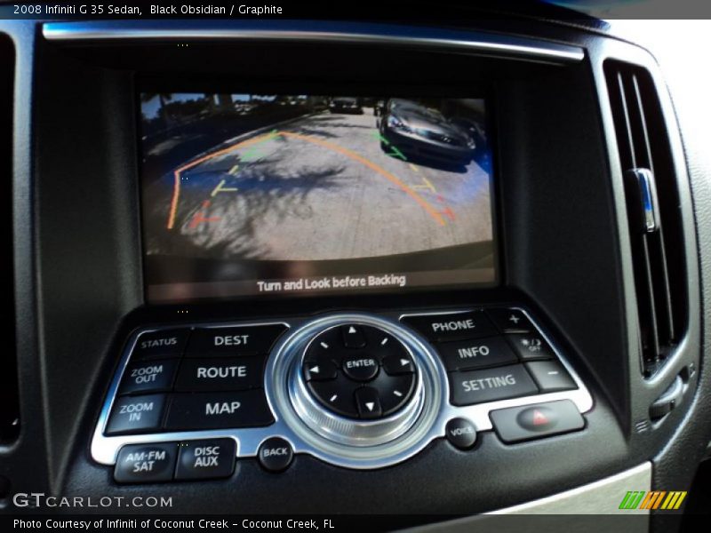 Black Obsidian / Graphite 2008 Infiniti G 35 Sedan