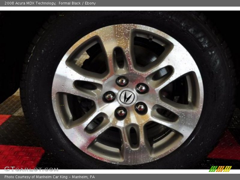 Formal Black / Ebony 2008 Acura MDX Technology