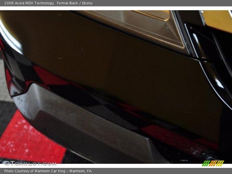 Formal Black / Ebony 2008 Acura MDX Technology