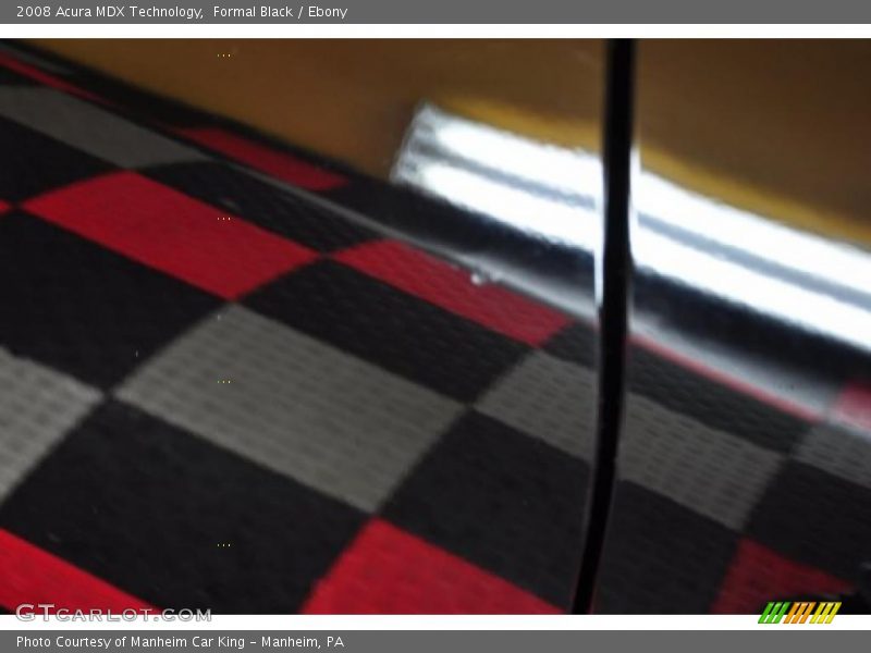 Formal Black / Ebony 2008 Acura MDX Technology