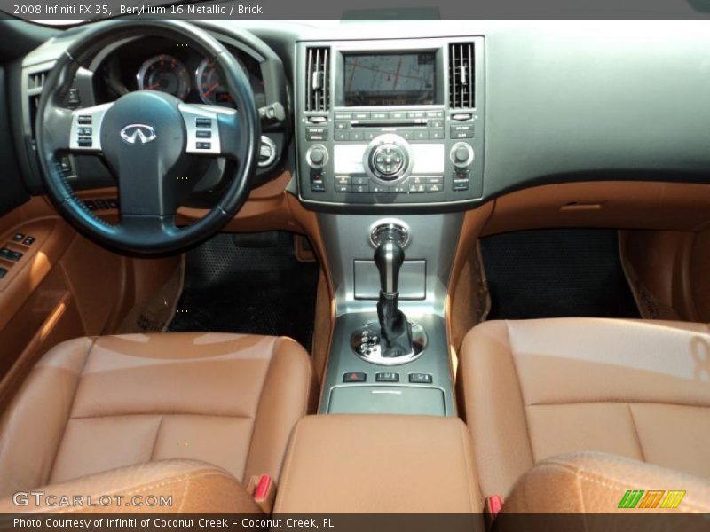 Beryllium 16 Metallic / Brick 2008 Infiniti FX 35