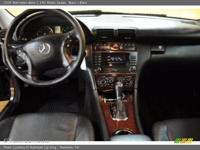 Black / Black 2005 Mercedes-Benz C 240 4Matic Sedan