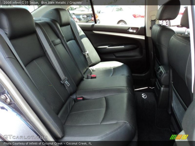 Blue Slate Metallic / Graphite 2008 Infiniti G 35 Sedan