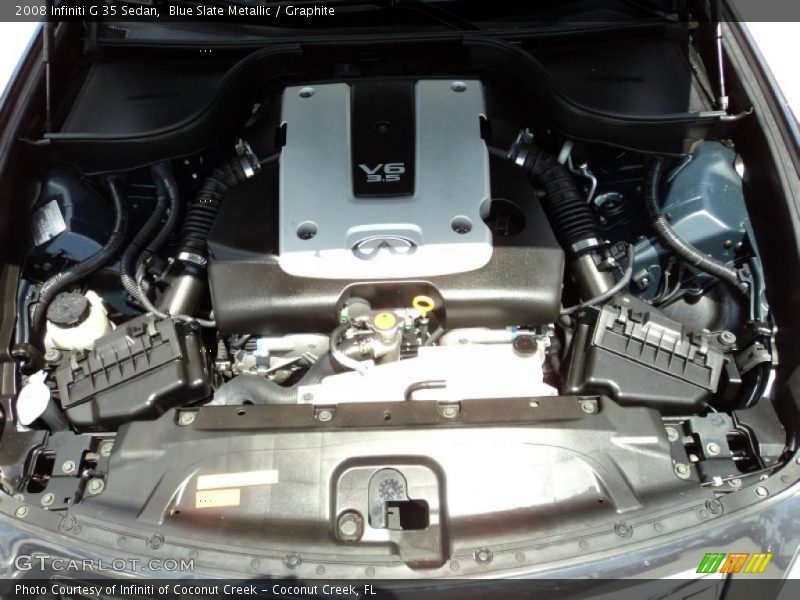 Blue Slate Metallic / Graphite 2008 Infiniti G 35 Sedan