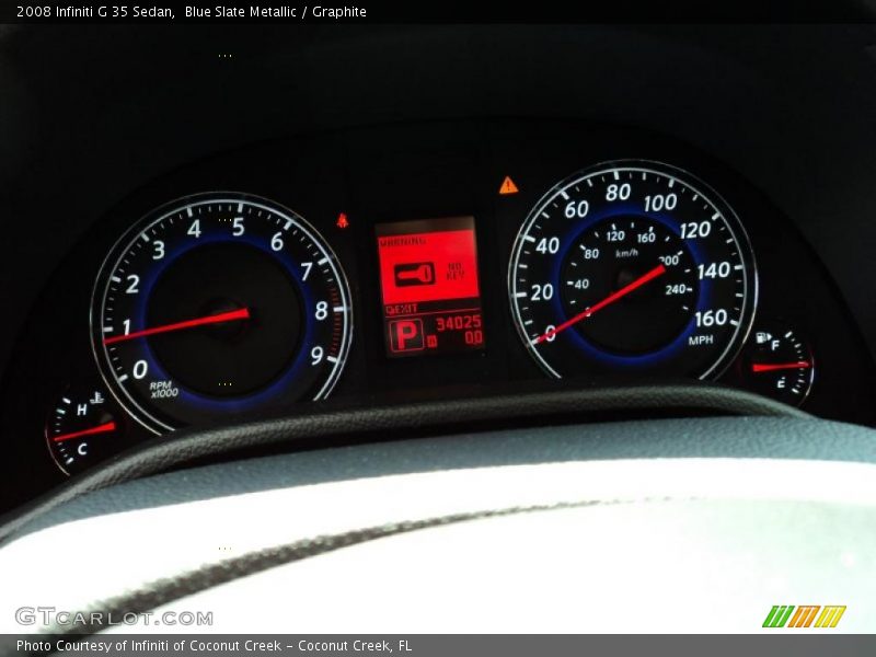 Blue Slate Metallic / Graphite 2008 Infiniti G 35 Sedan