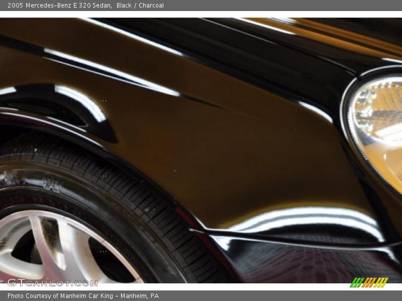 Black / Charcoal 2005 Mercedes-Benz E 320 Sedan