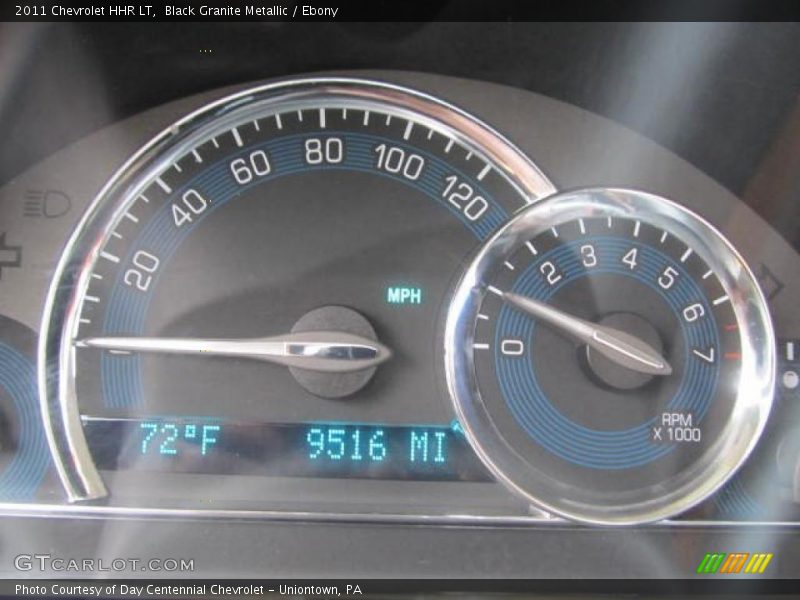 Black Granite Metallic / Ebony 2011 Chevrolet HHR LT