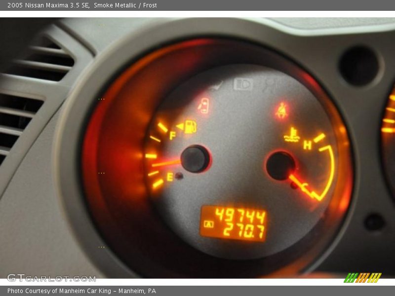 Smoke Metallic / Frost 2005 Nissan Maxima 3.5 SE