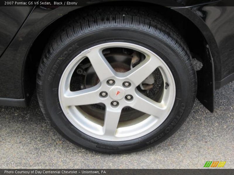 Black / Ebony 2007 Pontiac G6 V6 Sedan