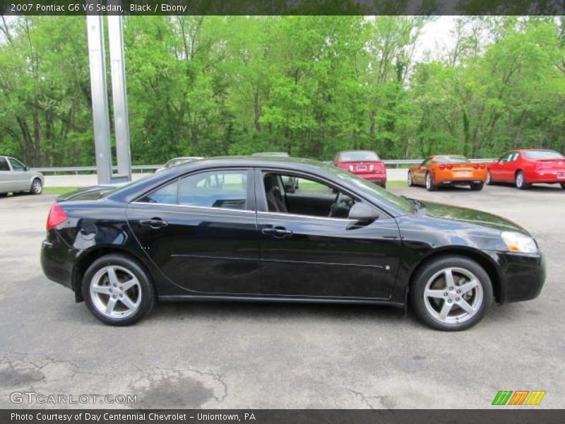 Black / Ebony 2007 Pontiac G6 V6 Sedan