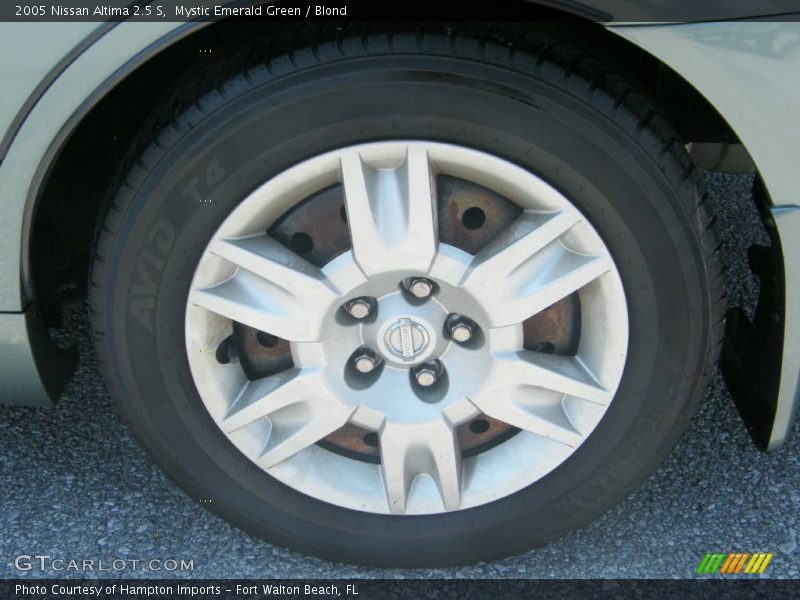 Mystic Emerald Green / Blond 2005 Nissan Altima 2.5 S