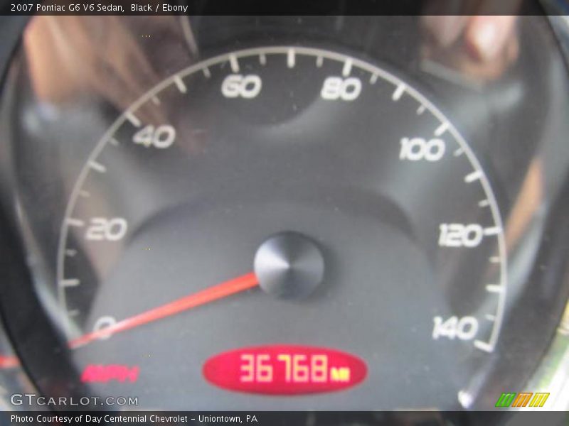 Black / Ebony 2007 Pontiac G6 V6 Sedan