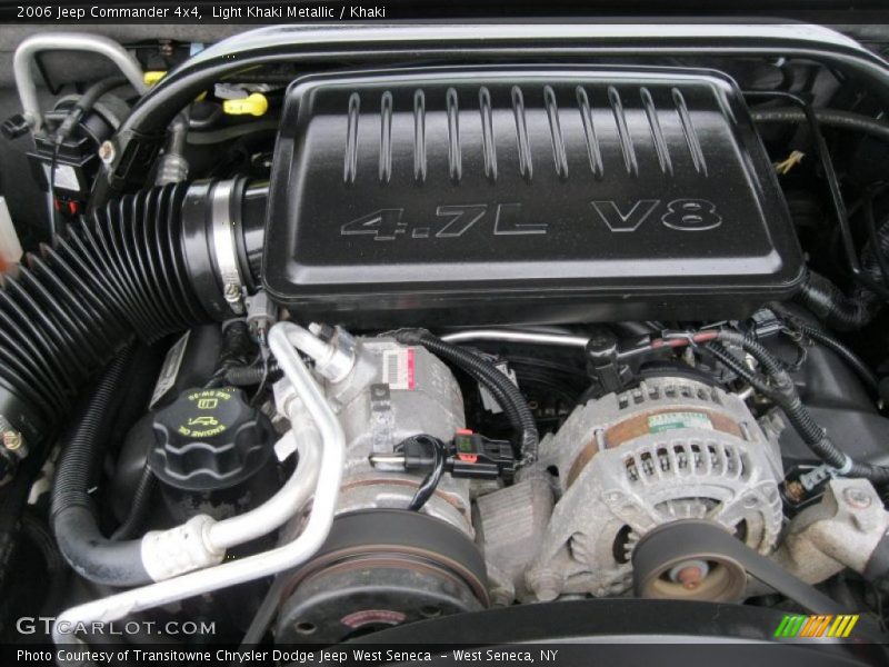 Light Khaki Metallic / Khaki 2006 Jeep Commander 4x4