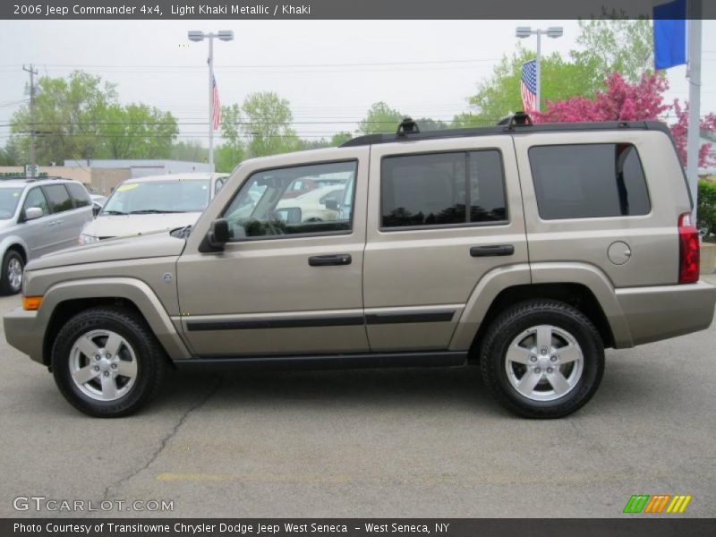 Light Khaki Metallic / Khaki 2006 Jeep Commander 4x4
