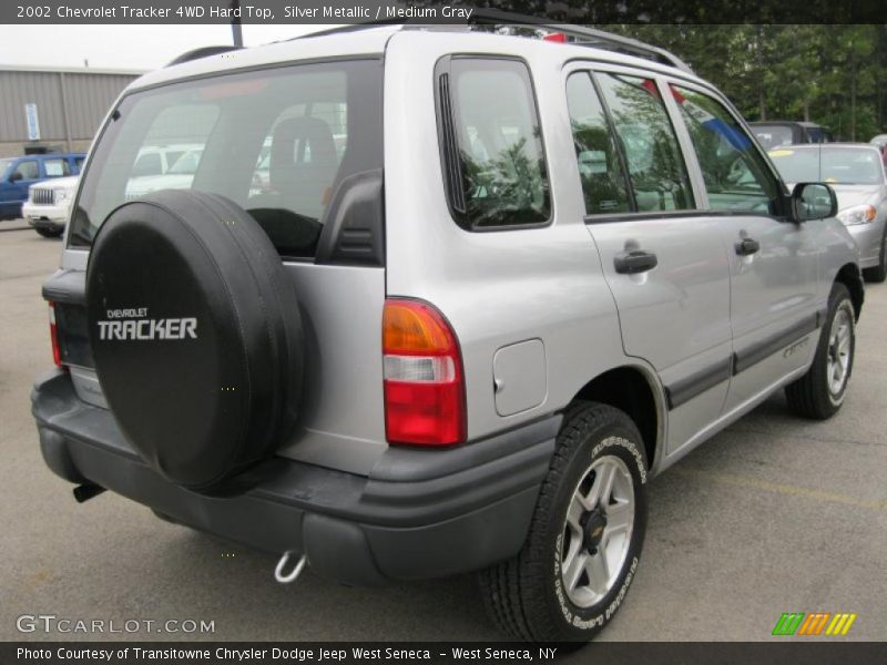  2002 Tracker 4WD Hard Top Silver Metallic
