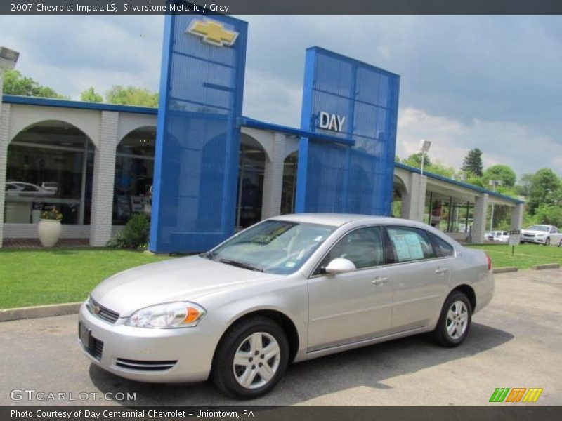 Silverstone Metallic / Gray 2007 Chevrolet Impala LS