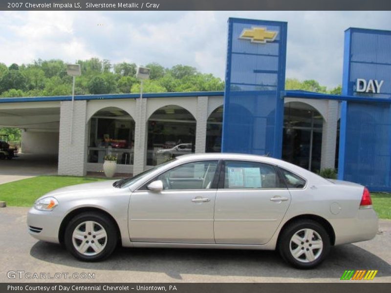 Silverstone Metallic / Gray 2007 Chevrolet Impala LS