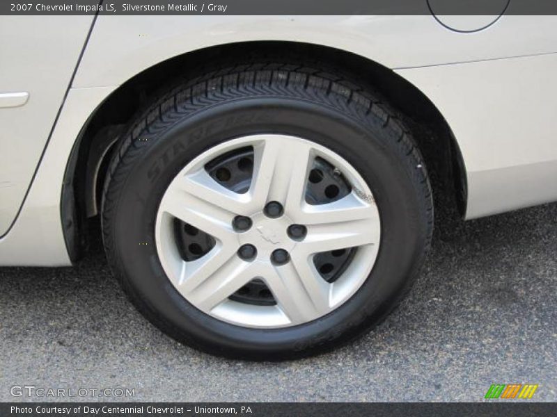 Silverstone Metallic / Gray 2007 Chevrolet Impala LS