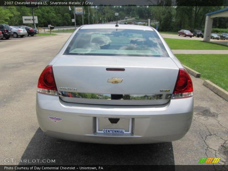 Silverstone Metallic / Gray 2007 Chevrolet Impala LS