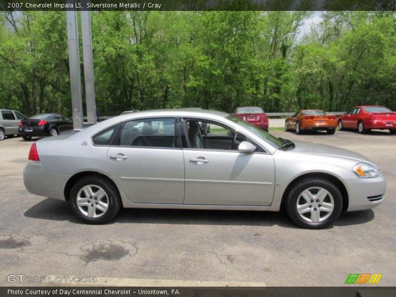 Silverstone Metallic / Gray 2007 Chevrolet Impala LS