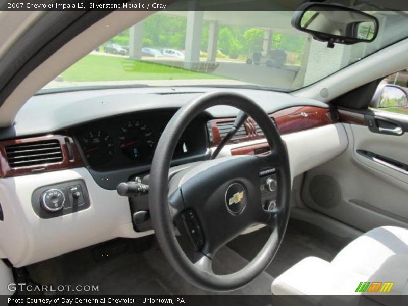 Silverstone Metallic / Gray 2007 Chevrolet Impala LS