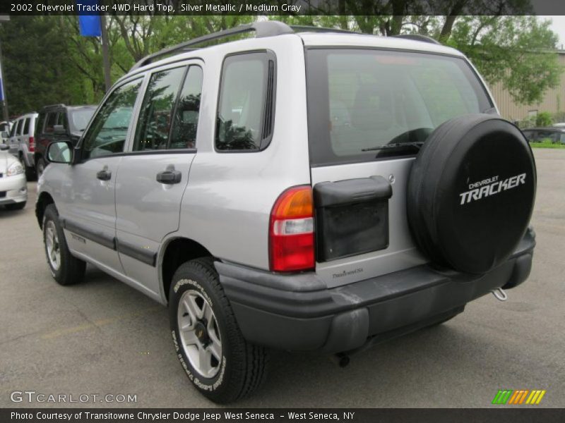 Silver Metallic / Medium Gray 2002 Chevrolet Tracker 4WD Hard Top