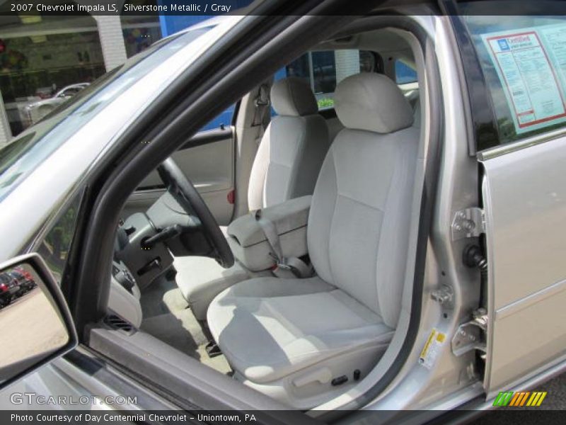 Silverstone Metallic / Gray 2007 Chevrolet Impala LS