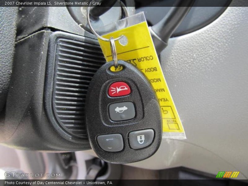 Silverstone Metallic / Gray 2007 Chevrolet Impala LS