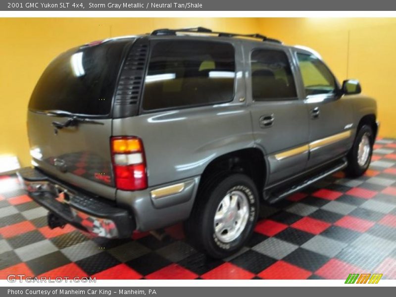 Storm Gray Metallic / Neutral Tan/Shale 2001 GMC Yukon SLT 4x4