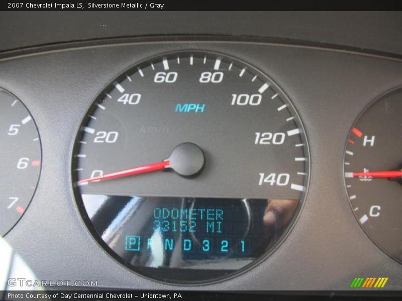 Silverstone Metallic / Gray 2007 Chevrolet Impala LS