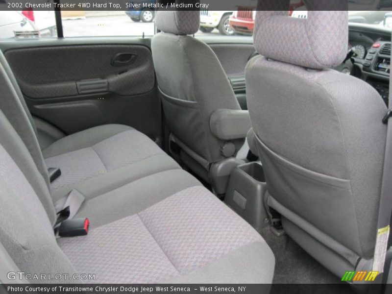 Silver Metallic / Medium Gray 2002 Chevrolet Tracker 4WD Hard Top