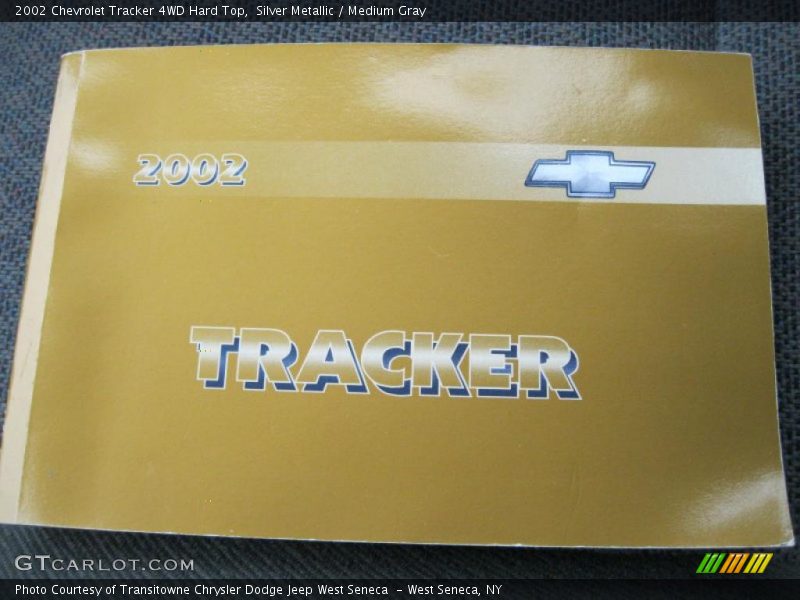 Books/Manuals of 2002 Tracker 4WD Hard Top