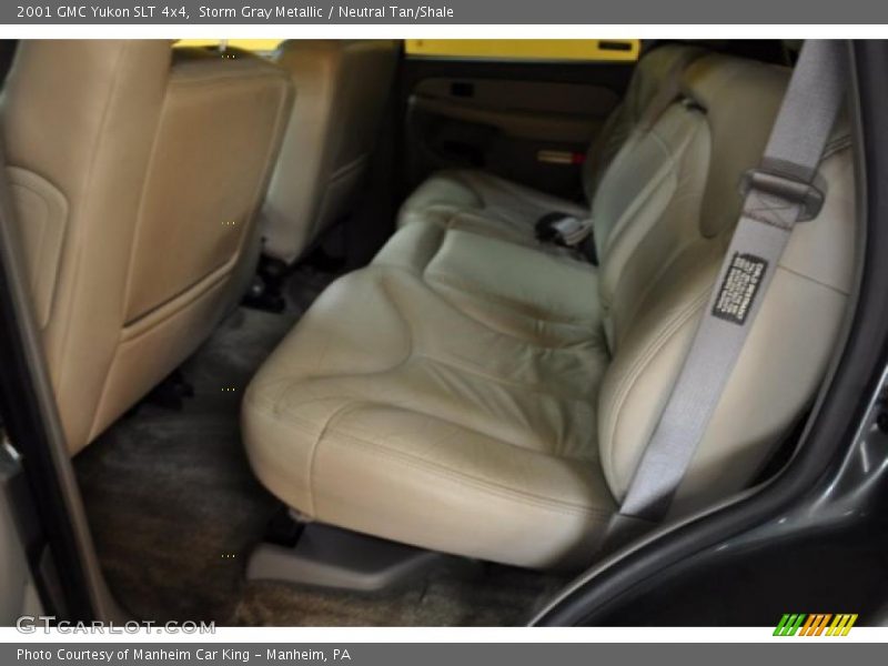 Storm Gray Metallic / Neutral Tan/Shale 2001 GMC Yukon SLT 4x4