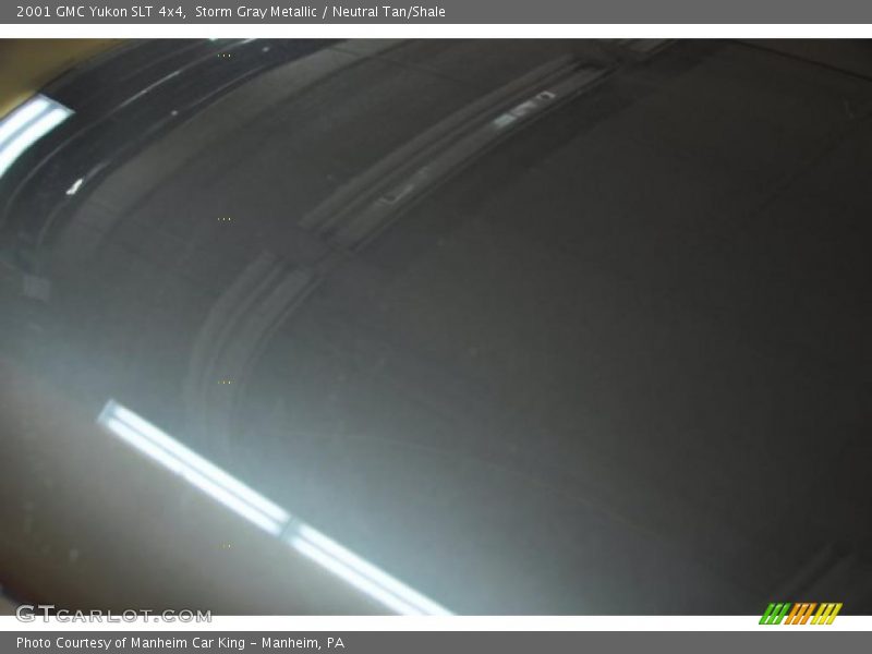 Storm Gray Metallic / Neutral Tan/Shale 2001 GMC Yukon SLT 4x4