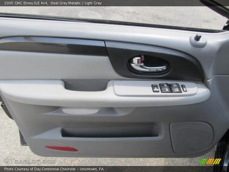 Steel Grey Metallic / Light Gray 2005 GMC Envoy SLE 4x4