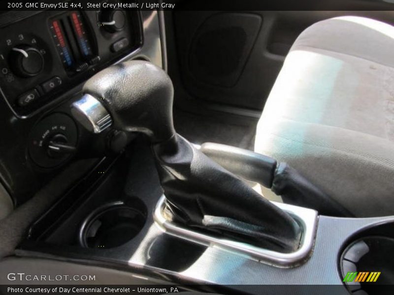 Steel Grey Metallic / Light Gray 2005 GMC Envoy SLE 4x4