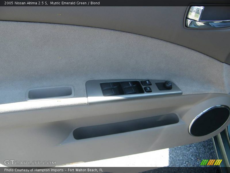 Mystic Emerald Green / Blond 2005 Nissan Altima 2.5 S