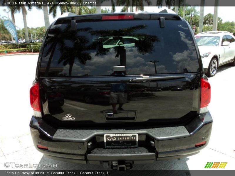 Galaxy Black / Charcoal 2008 Nissan Armada LE 4x4