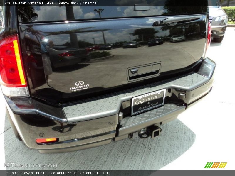 Galaxy Black / Charcoal 2008 Nissan Armada LE 4x4