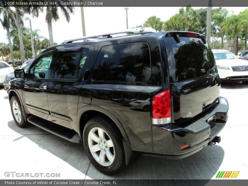 Galaxy Black / Charcoal 2008 Nissan Armada LE 4x4