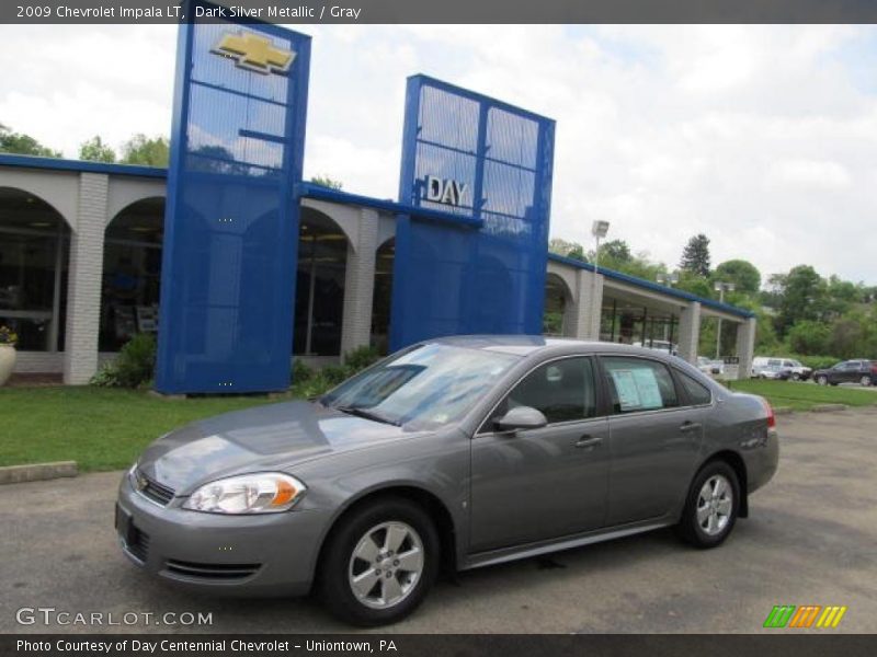 Dark Silver Metallic / Gray 2009 Chevrolet Impala LT