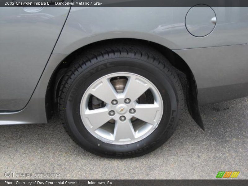 Dark Silver Metallic / Gray 2009 Chevrolet Impala LT