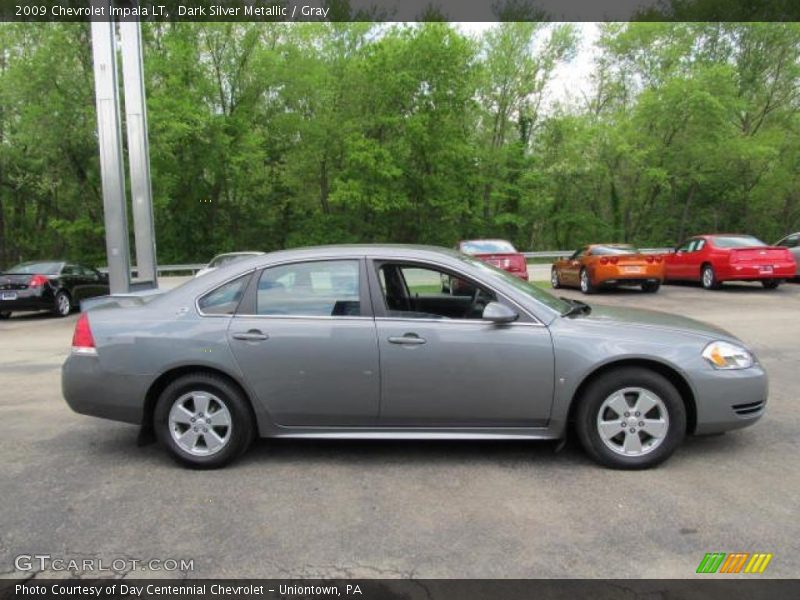 Dark Silver Metallic / Gray 2009 Chevrolet Impala LT