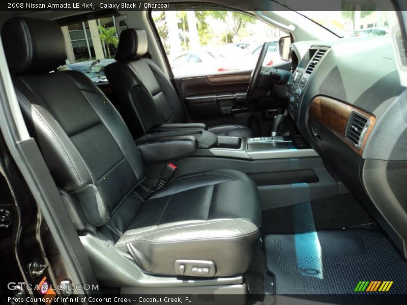 Galaxy Black / Charcoal 2008 Nissan Armada LE 4x4