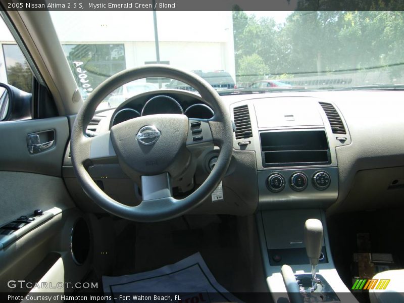 Mystic Emerald Green / Blond 2005 Nissan Altima 2.5 S