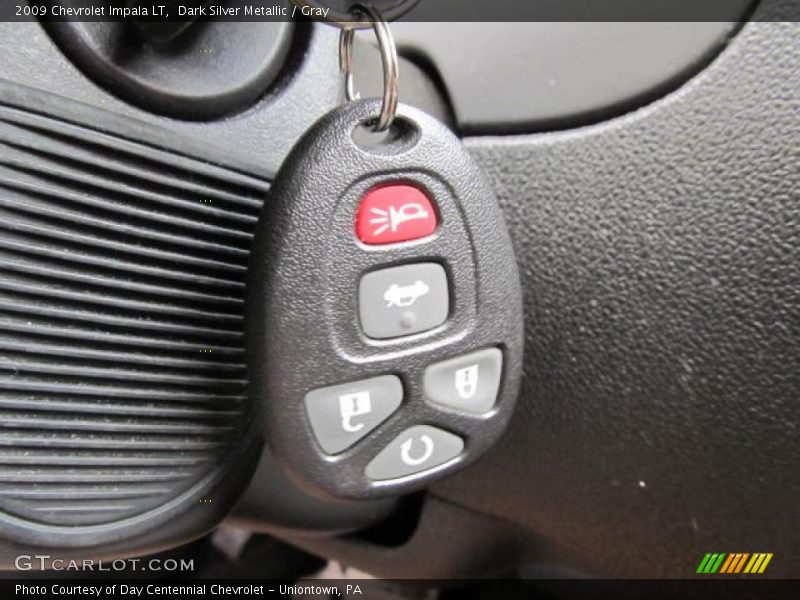 Dark Silver Metallic / Gray 2009 Chevrolet Impala LT